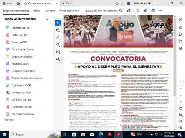 APOYO AL DESEMPLEO